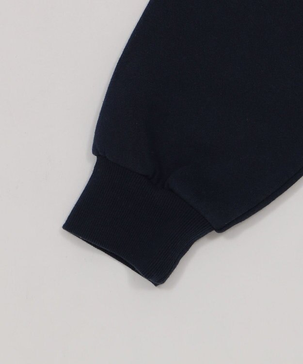 WEGO 【ユニセックス着用ITEM/SMLサイズ展開】レオパードワッペンダブルZIPパーカー スミクロ