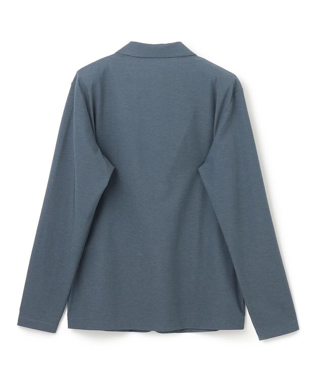 JOSEPH HOMME ハイゲージモックロディ　カットソージャケット ダルブルー系