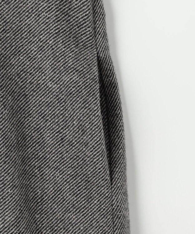 組曲 シックツイードジャンパー ワンピース ブラック系