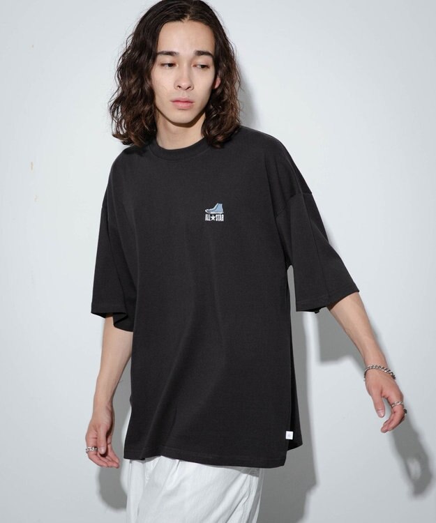 WEGO 【ユニセックス着用ITEM/綿100％/MLサイズ展開】CONVERSEワンポイントT 柄2