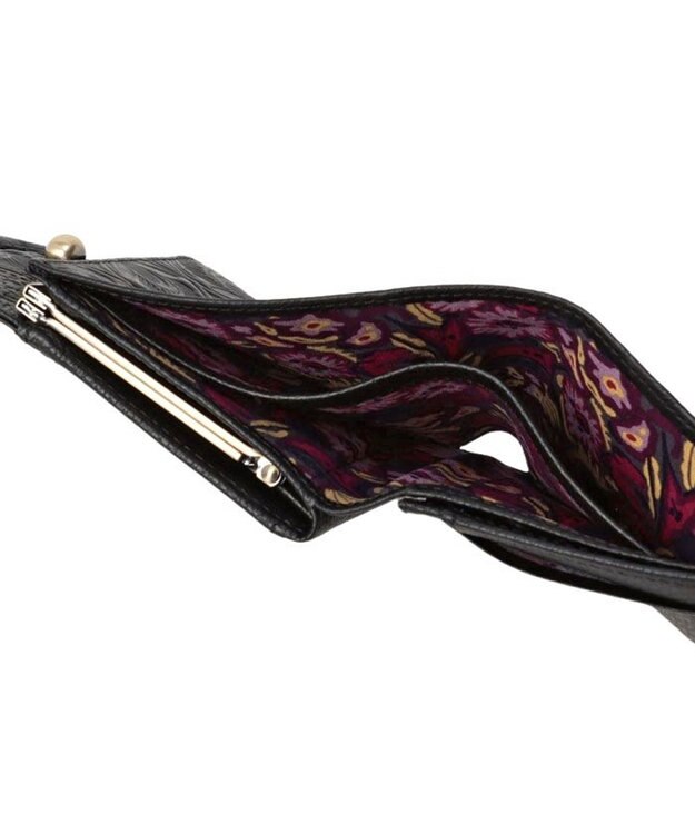 ANNA SUI ノヴァ 口金二つ折り財布 クロ