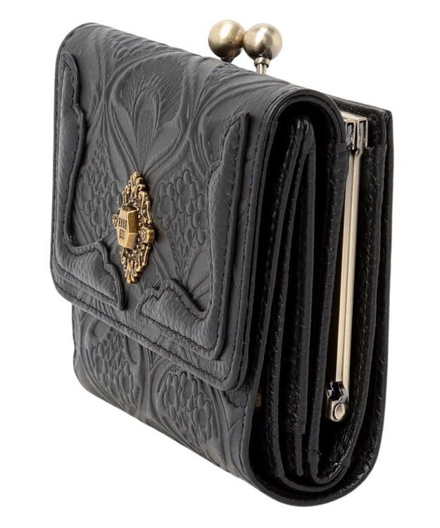 ANNA SUI ノヴァ 口金二つ折り財布 クロ