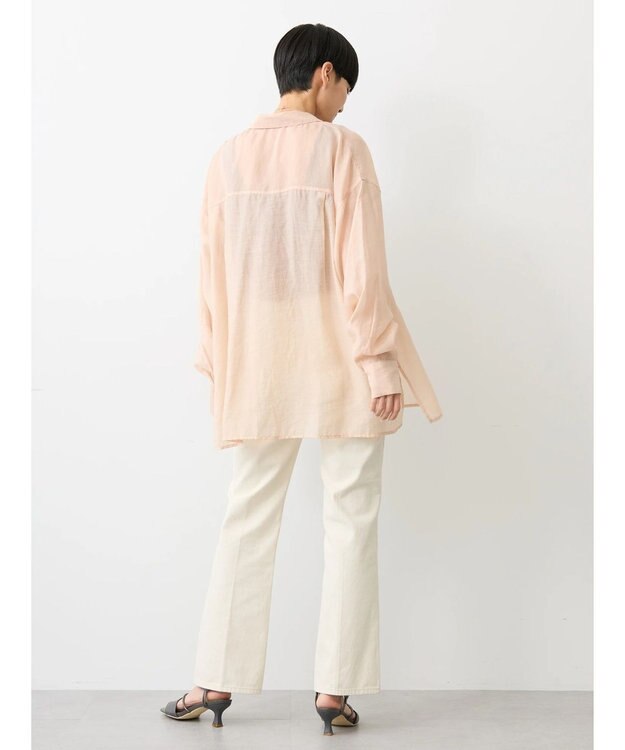 AMERICAN HOLIC シアーＣＯＯＬＷポケットシャツ Light Pink