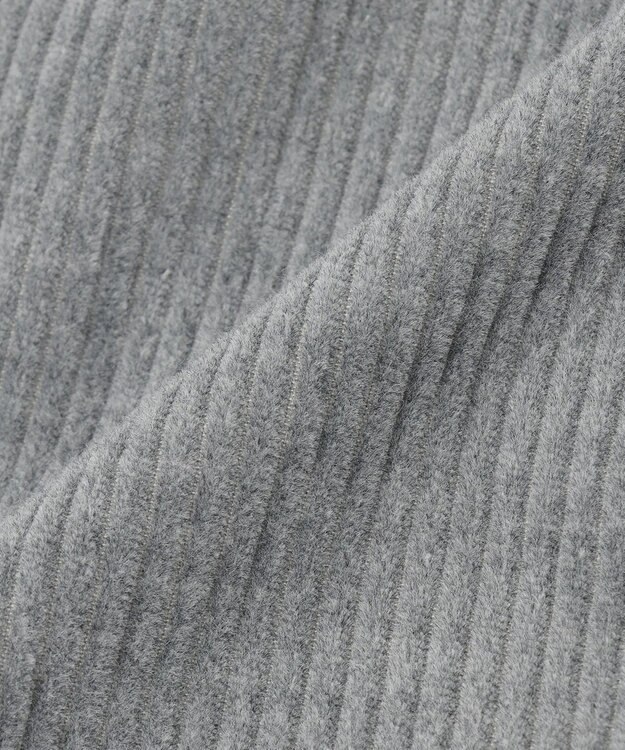 JOSEPH ABBOUD MOUNTAIN 【SPACE／UNISEX】６Wストレッチコール パンツ ライトグレー系