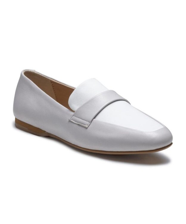 REGAL FOOT COMMUNITY 【リーガルレディース】F63R フラットローファー グレーアイボリー