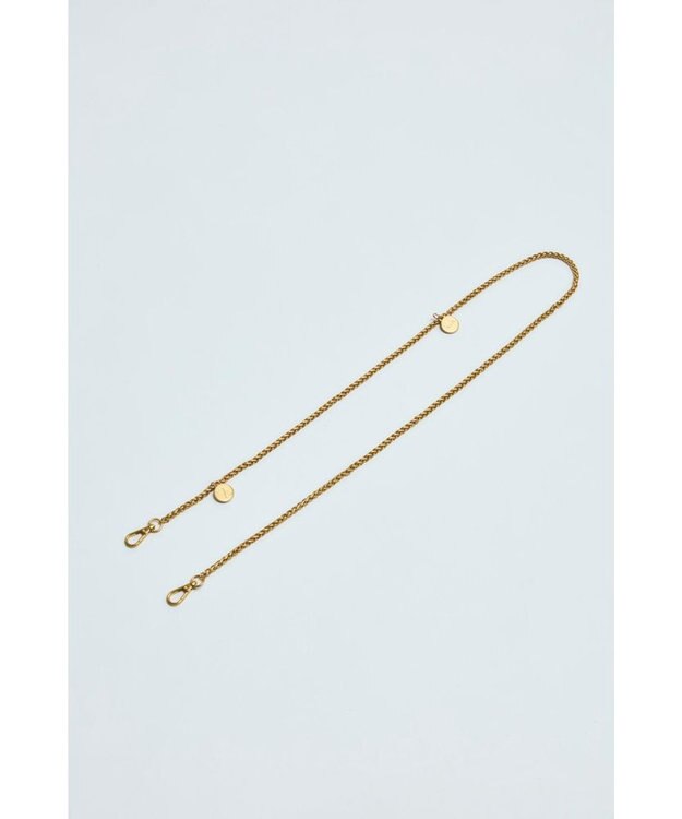 style code 【VerdeVari/ヴェルデヴァリ】コインパーツ付チェーンショルダーベルト WHEAT CHAIN