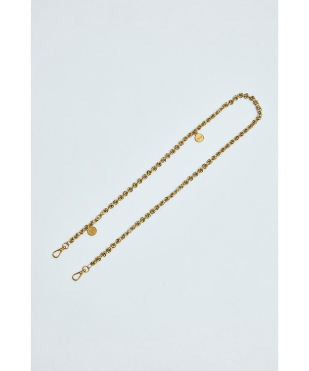 style code 【VerdeVari/ヴェルデヴァリ】コインパーツ付チェーンショルダーベルト KNOT CHAIN