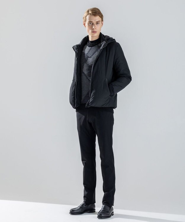 JOSEPH HOMME 【新素材】スリークエアーナイロン　ADSダウンブルゾン ブラック系