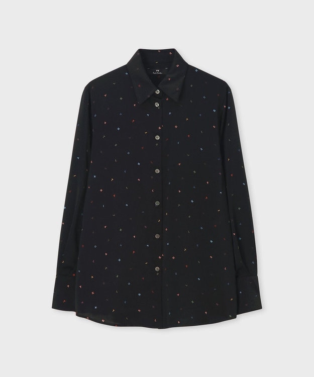 Paul Smith PS Stamp ブラウス ブラック