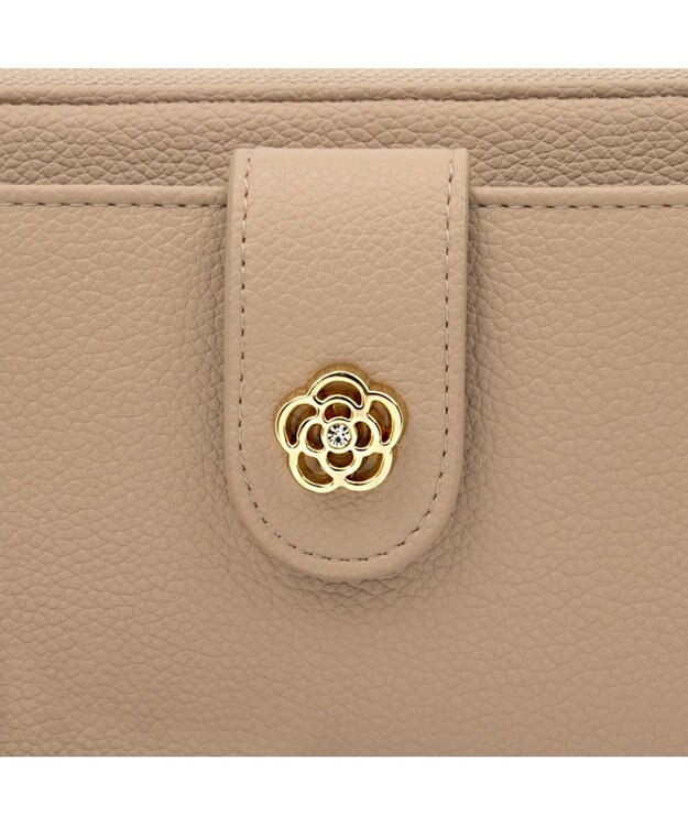 CLATHAS ココル 財布機能付ショルダーバッグ グレージュ