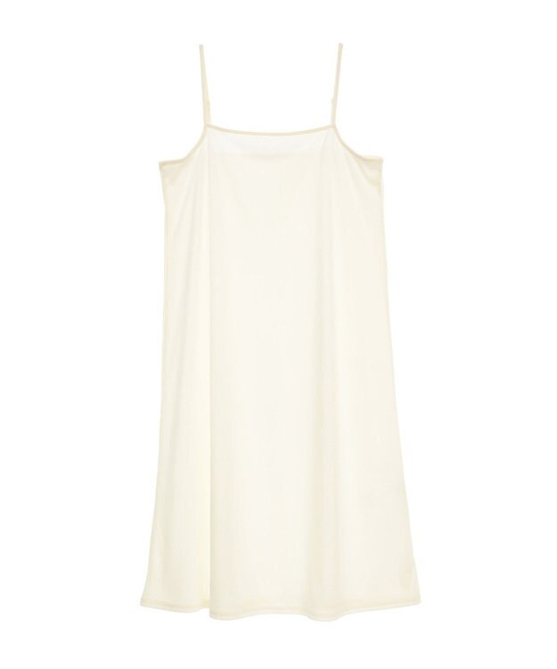 earth music&ecology ドットドビーシアー羽織ワンピース White