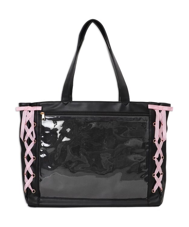 WEGO 【痛バ＆推し活グッズ】レースアップ痛バッグL 柄20
