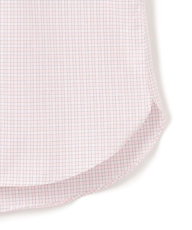 J.PRESS MEN 【PREMIUM PLEATS / 形態安定】スーピマコットンファンシーチェック ドレスシャツ / B.D. ピンク系3