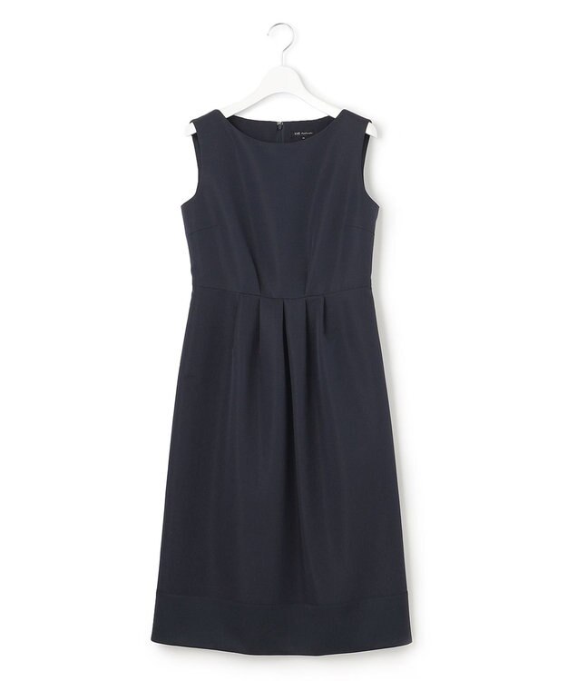 23区 L 【APPLAUDIR】グログランロイヤル ドレス ネイビー系