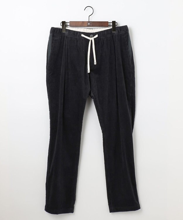 JOSEPH ABBOUD MOUNTAIN 【SPACE／UNISEX】６Wストレッチコール パンツ ネイビー系