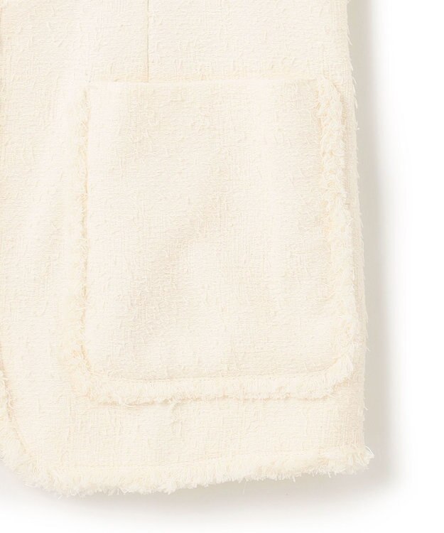 BEIGE， DAHLIA / ツイードジレ Ecru