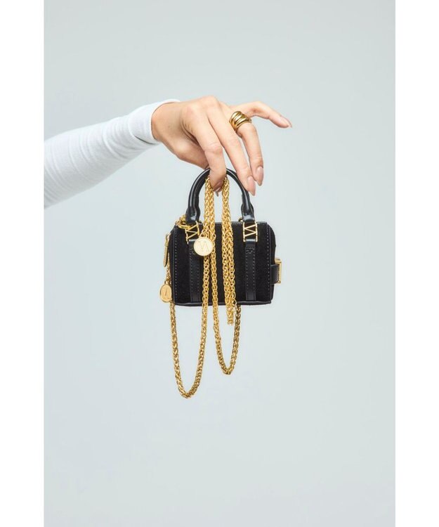 style code 【VerdeVari/ヴェルデヴァリ】コインパーツ付チェーンショルダーベルト WHEAT CHAIN