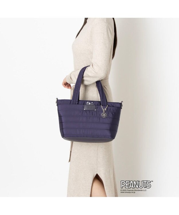 CLATHAS CLATHAS×PEANUTS 2WAYトートバッグ パープル