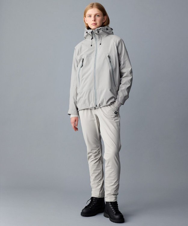 JOSEPH ABBOUD MOUNTAIN 【ストレッチ/7ポケット/撥水性/やわらか】ハイパワー 2WAY ストレッチ パンツ ライトグレー系