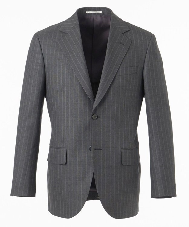 J.PRESS MEN 【ESSENTIAL CLOTHING】インテリジェント ストライプスーツ グレー系2