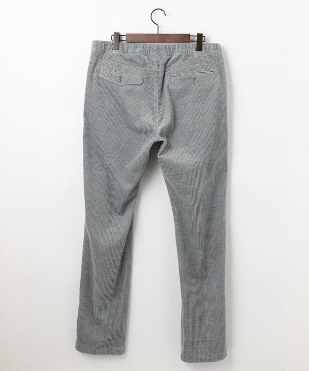 JOSEPH ABBOUD MOUNTAIN 【SPACE／UNISEX】６Wストレッチコール パンツ ライトグレー系