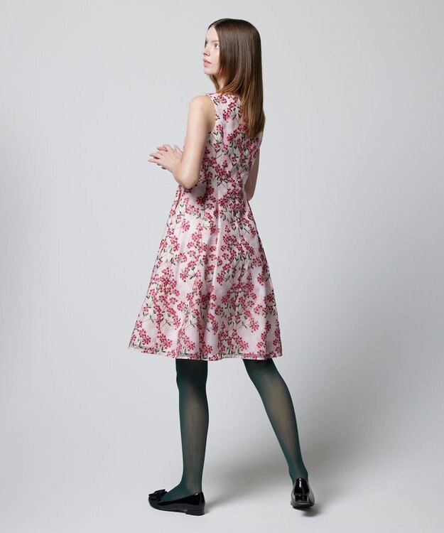 TOCCA 【洗える】CHRISTMAS PARADE ドレス レッド系7