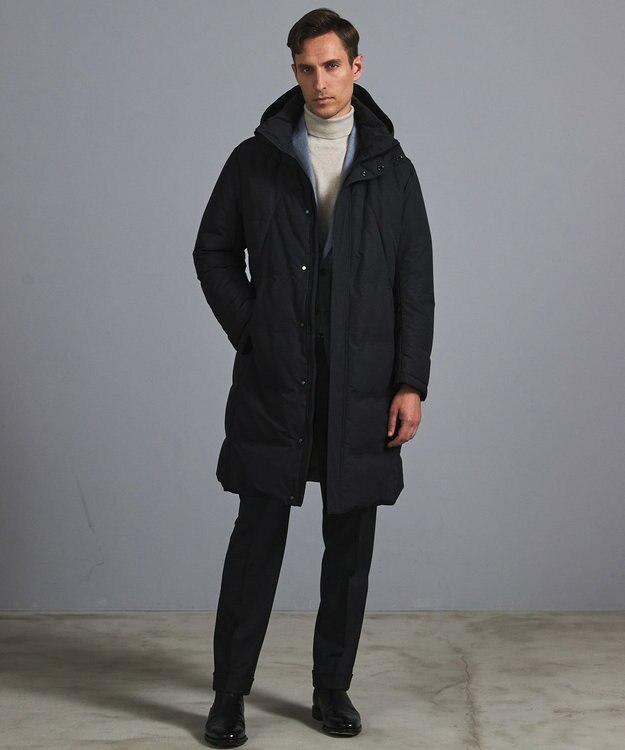 GOTAIRIKU 新色追加【洗える/チクチクしにくい/ピリングしにくい】イタリア糸 ハイゲージ タートルネックニット_WOOL100％ アイボリー系