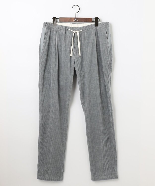 JOSEPH ABBOUD MOUNTAIN 【SPACE／UNISEX】６Wストレッチコール パンツ ライトグレー系