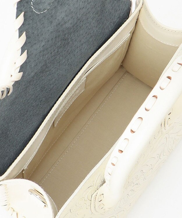 GRACE CONTINENTAL RollingSTHandbag ホワイト