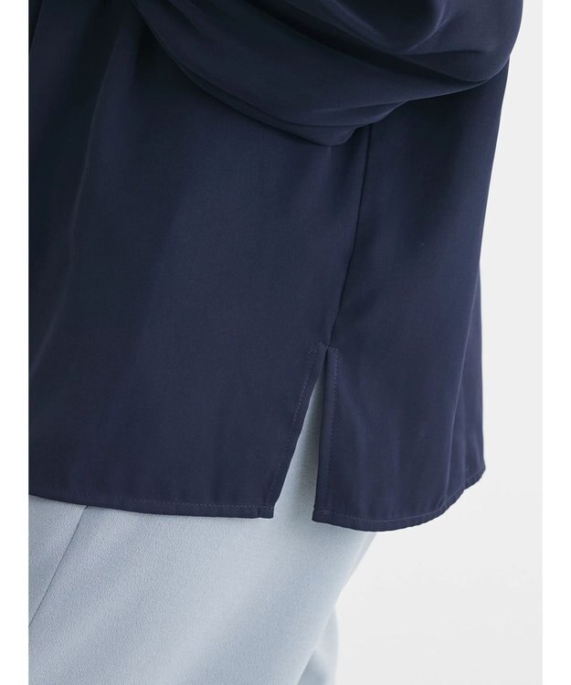 Green Parks ２ｗａｙ　ボウタイアソートブラウス Dark Navy