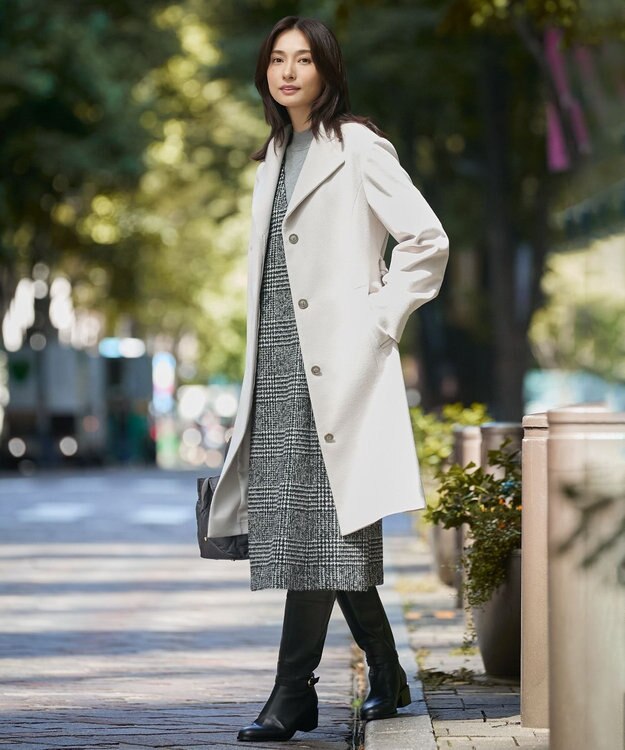 J.PRESS LADIES ベルト ロング ブーツ ブラック系