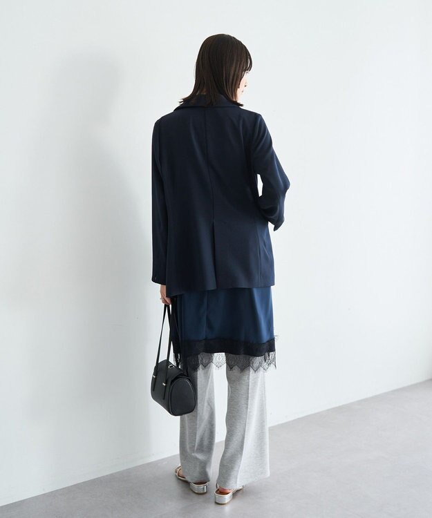 YECCA VECCA ダブルブレストジャケット Navy