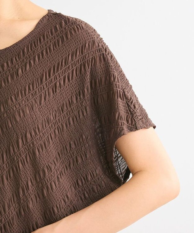 Green Parks ・ｆｕｒｒｙｒａｔｅバイヤスシャーリングプルオーバー Brown