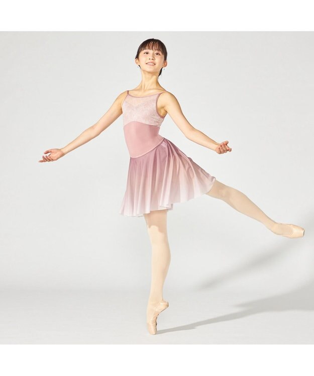 Chacott スカート アンティックローズグラデーション