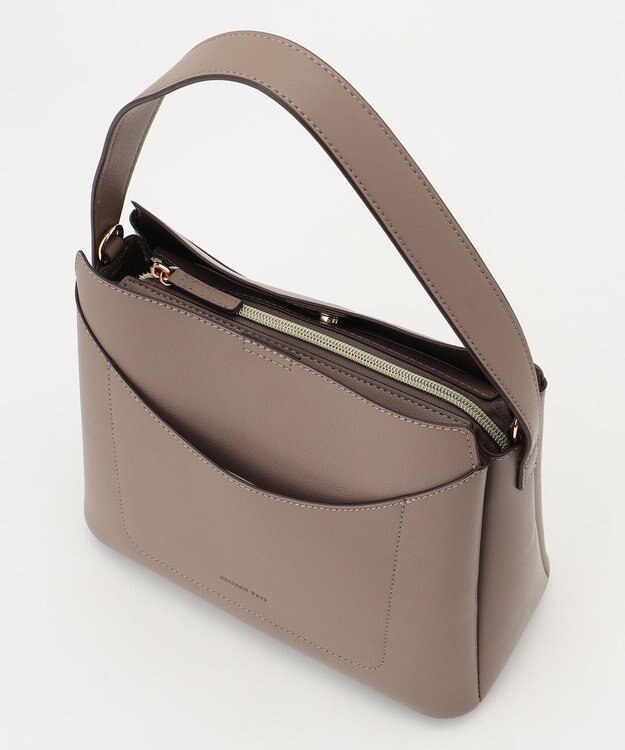 LA BAGAGERIE 【maison vert】 【超軽量/多収納】ワンハンドル2WAYショルダー グレージュ