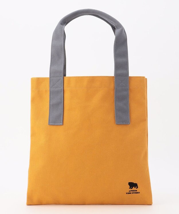 J.PRESS YORK STREET 【UNISEX】マルチカラーキャンバス トートバック オレンジ系