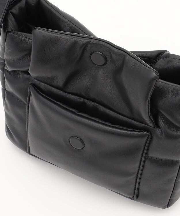 JOSEPH HOMME 新型【軽量/撥水】シンセティックソフトレザー　ワンショルダーバッグ Sサイズ ブラック系