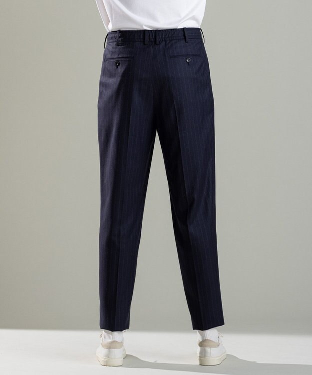 JOSEPH HOMME SAXONY PINSTRIPE / ORIGIN ネイビー系1