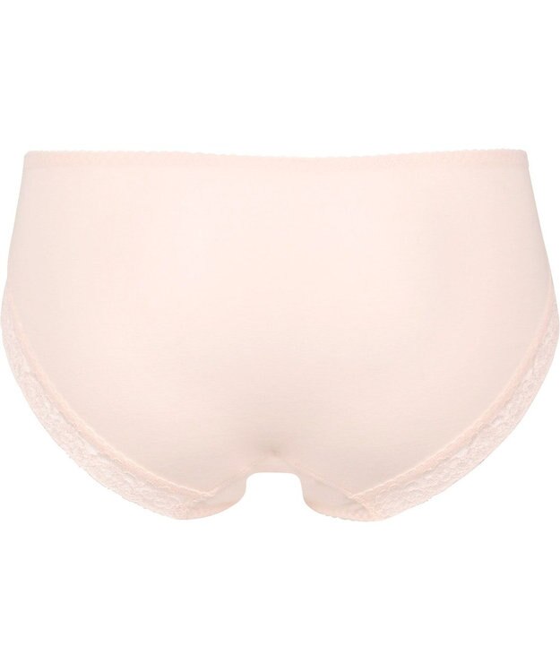 Wing 【ナチュラルフィットブラ】 ペアショーツ 身生地部綿混 はきこみ丈あさめ KF3320 ウイング／ワコール シェルピンク