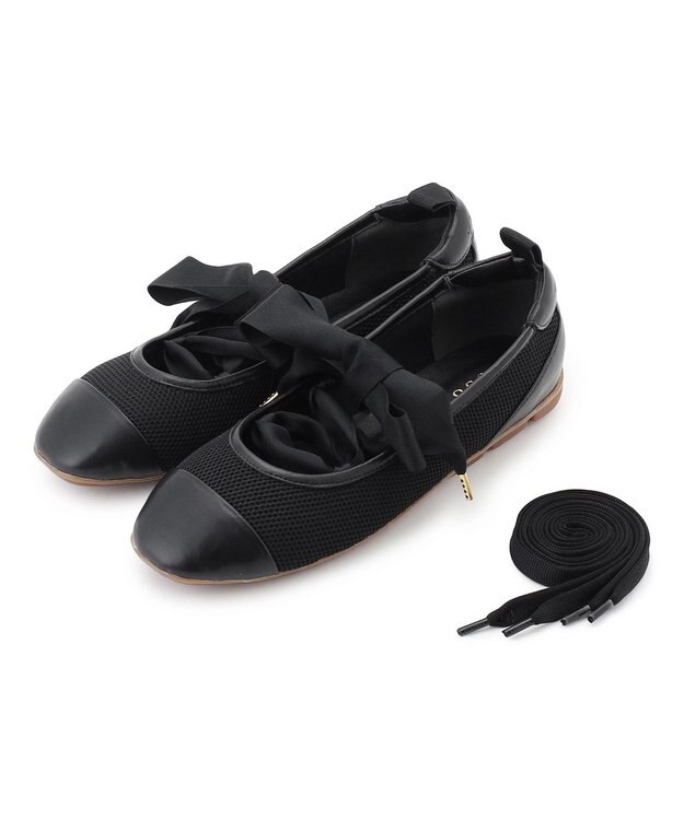 TOCCA 【八木アリサさん着用】ESSENCE OF BALLET SNEAKERS スニーカー ブラック系