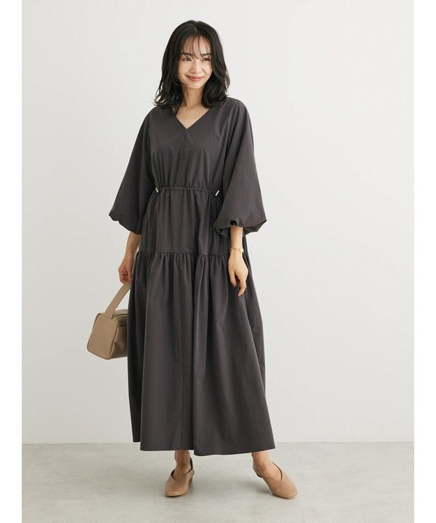 Green Parks ・別注　Ｌｅｇａｔｏ　Ｌａｒｇｏ　ワンハンドルボストン Gray Beige