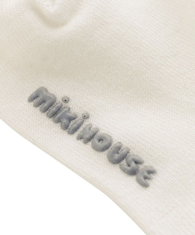 MIKI HOUSE HOT BISCUITS 【ミキハウス】【13-24cm】 クルーソックス 白