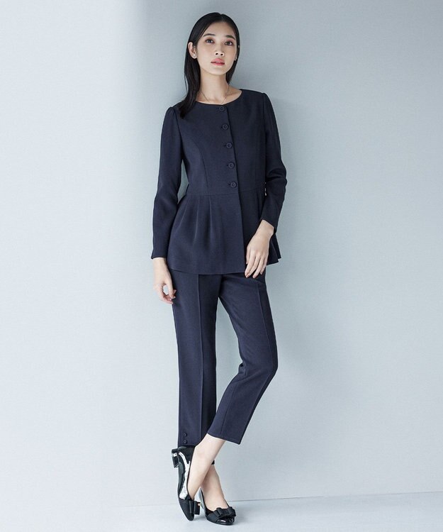 TOCCA BIG RIBBON FLATSHOES フラットシューズ ブラック系