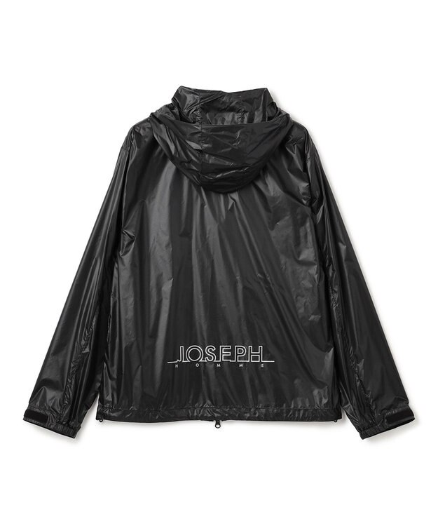 JOSEPH HOMME 新素材【撥水/軽量/パッカブル仕様】ライトリップストップ フード付きブルゾン ブラック系