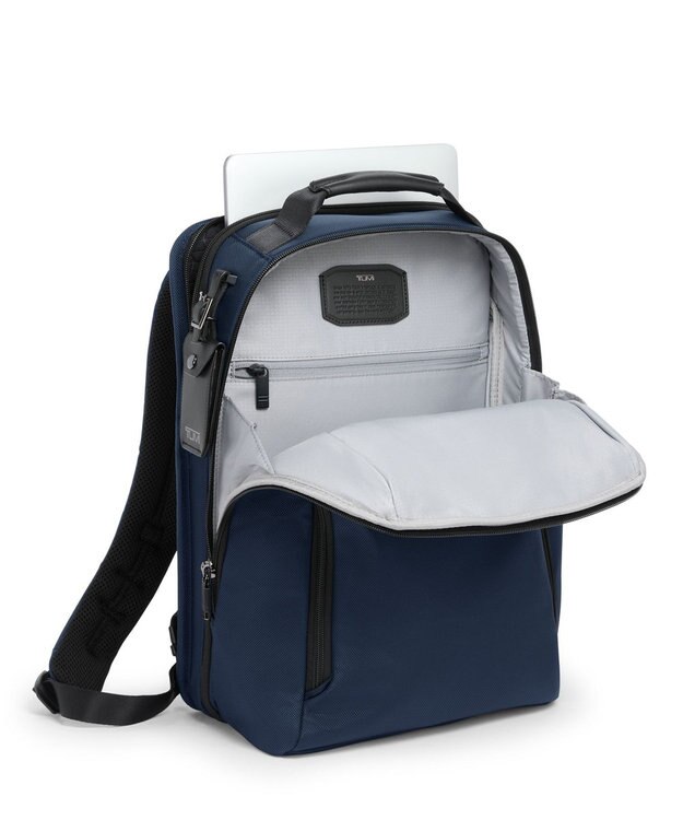 TUMI TUMI ALPHA（アルファ） ミディアム・15インチ・エクスパンダブル・バックパック ネイビー