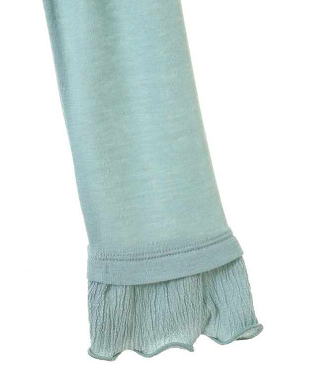 earth music&ecology シアードッキングタートルプルオーバー Mint