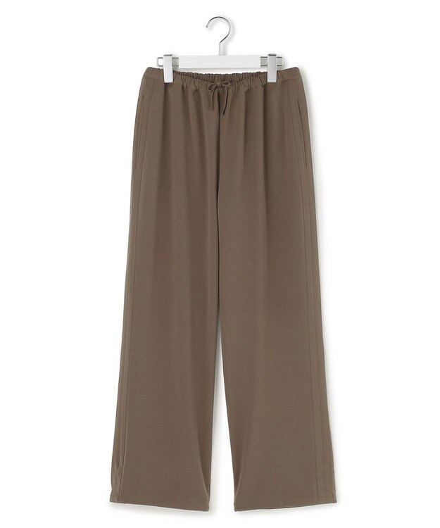 J.PRESS YORK STREET 【WOMEN】ジャージーライクツイル イージーパンツ ブラウン系