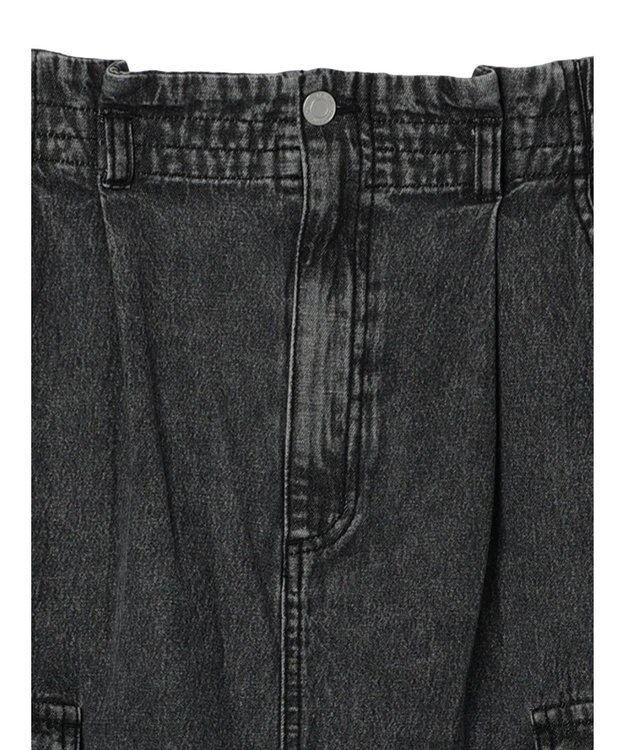 Green Parks ・ＥＬＥＮＣＡＲＥ　ＤＵＥ　カーゴデニムスカート Gray Mixture