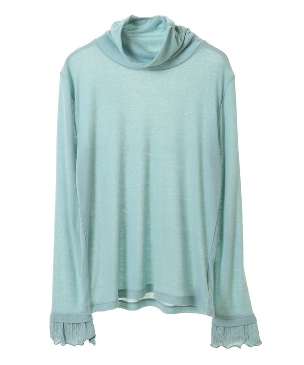 earth music&ecology シアードッキングタートルプルオーバー Mint