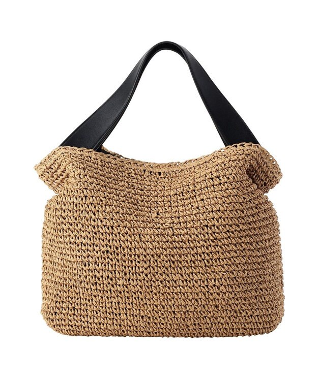 Green Parks ペーパー２ＷＡＹカゴバッグ Beige